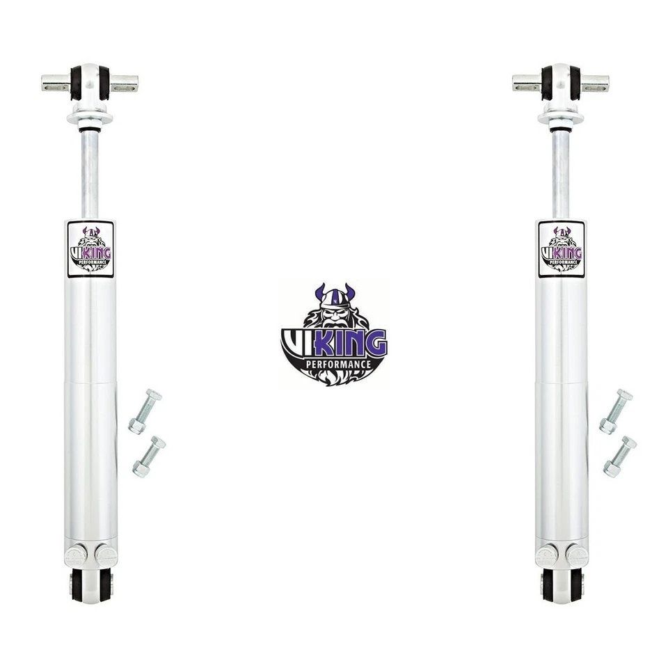 Amortecedores traseiros duplos ajustáveis 1987-1996 Dodge Dakota 2wd Viking B252 fabricados nos EUA - Imagem 4 de 4