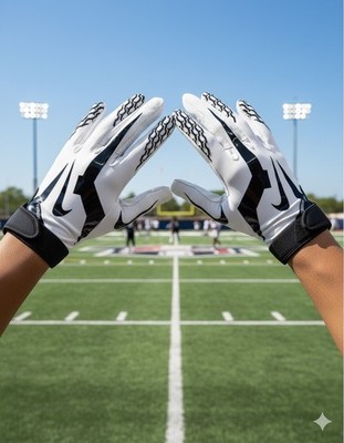 NEW Nike Torque PGF315 Football Receiver Gloves   All Sizes M to 4XL   High Grip