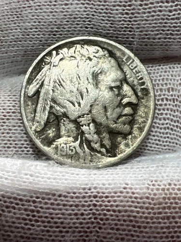 1913 Type 1 Higher Grade 3/4 Horn Buffalo Nickel -  Better Date US Coin!