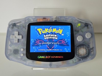 Game Boy Advance GBA Custom - IPS, USB-C, Amp. mod ''Glacier''