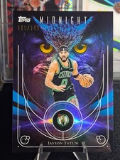 2025 Topps Midnight Jayson Tatum Night Owls /149  Last On Print 1/1  Refractor 