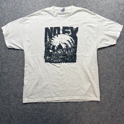 NOFX No-FX Mystic 90's Tour Punk Graphic Print T-Shirt XL Hanes Heavyweight