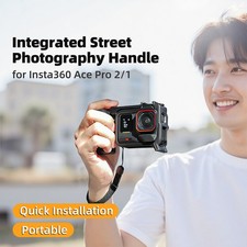 Street Shooting Handle With Shutter Button Guard Frame for Insta360 Ace Pro 2/1