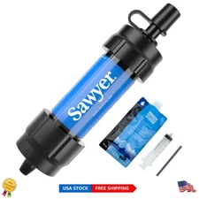 Efficient Portable Water Filtration System for Camping & Emergency Use