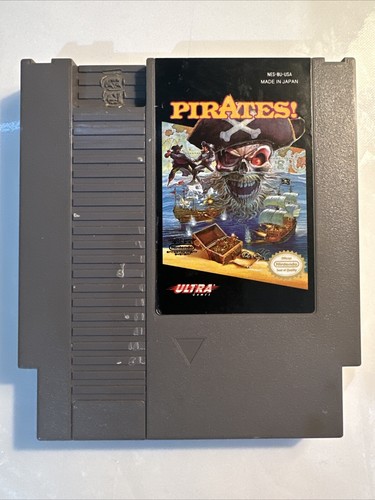 Pirates! (Nintendo Entertainment System/NES) - CARTRIDGE & SLEEVE ONLY - Picture 2 of 6