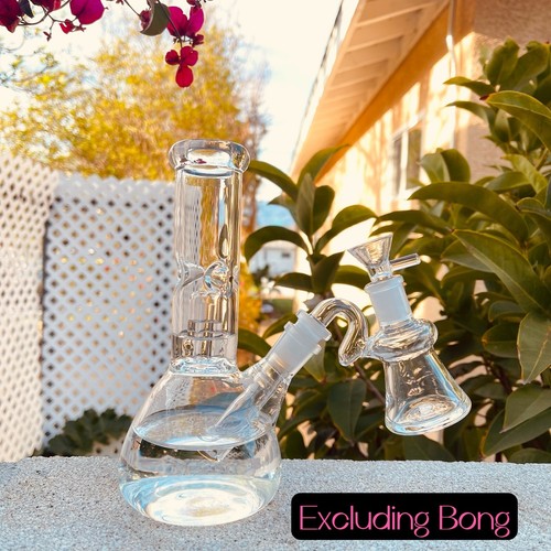 3'' Premium Quality 14mm 45° Mini Dry Ash Catcher Water Filter Bong Bubbler - Picture 9 of 13