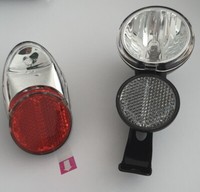 Frontlicht 10 Lux Vorderlicht Mit 1 Led RüCklicht Fahrrad Beleuchtung Licht Set