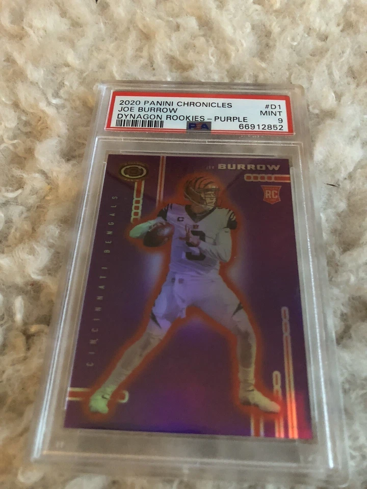 2020 Panini Chronicles Dynagon RC Joe Burrow /125 POP 10 Mint SP Bengals 💎🔥 - Image 2 of 4