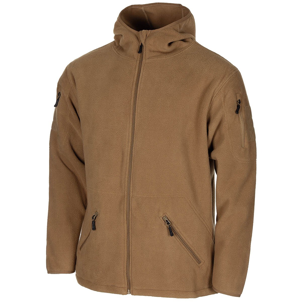 MFH Chaqueta Hombre En Baterías Táctica Casual Acampada Montaña Coyote