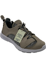 Pandere Expandable Leather Sneaker Barista Sport Gray Nubuck