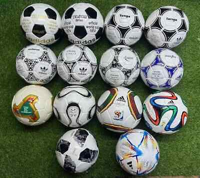 ADIDAS MINI 14 pcs collector set 1970 to 2022 FIFA world cup ADIDAS MINI 14 pcs collector set 1970 to 2022 FIFA world cup