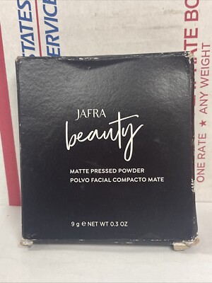 Jafra Beauty Matte Pressed Powder (Buff MP22) Matte Finish 0.3 oz 9g damage box