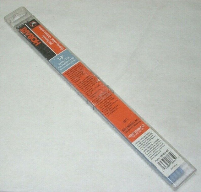 Hobart 312 Plus 1/8" Stainless Steel Stick Welding Rods Electrodes 5 PK