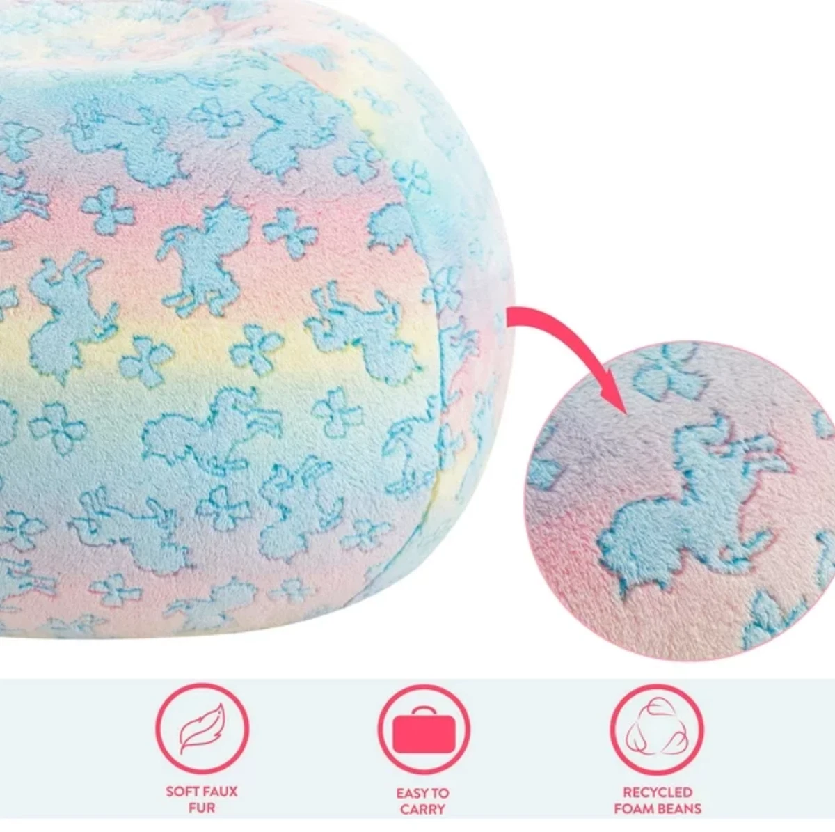 Jojo siwa sale bean bag chair
