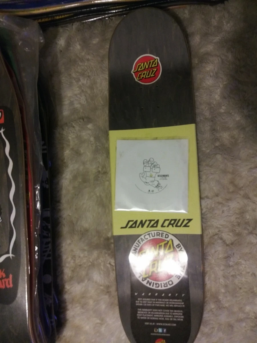 New Santa Cruz Descendents I Don't Want to Grow Up Skateboard Deck w/record punk