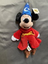 Disney Store Fantasia 14  Sorcerer Mickey Plush New With Tags