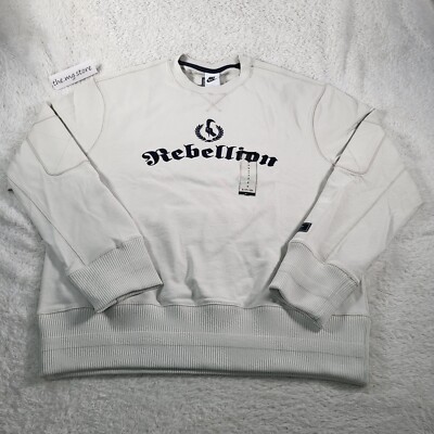 Nike Sportswear Rebellion Ambassadors Club Embroidered Pullover Gray  Sz S