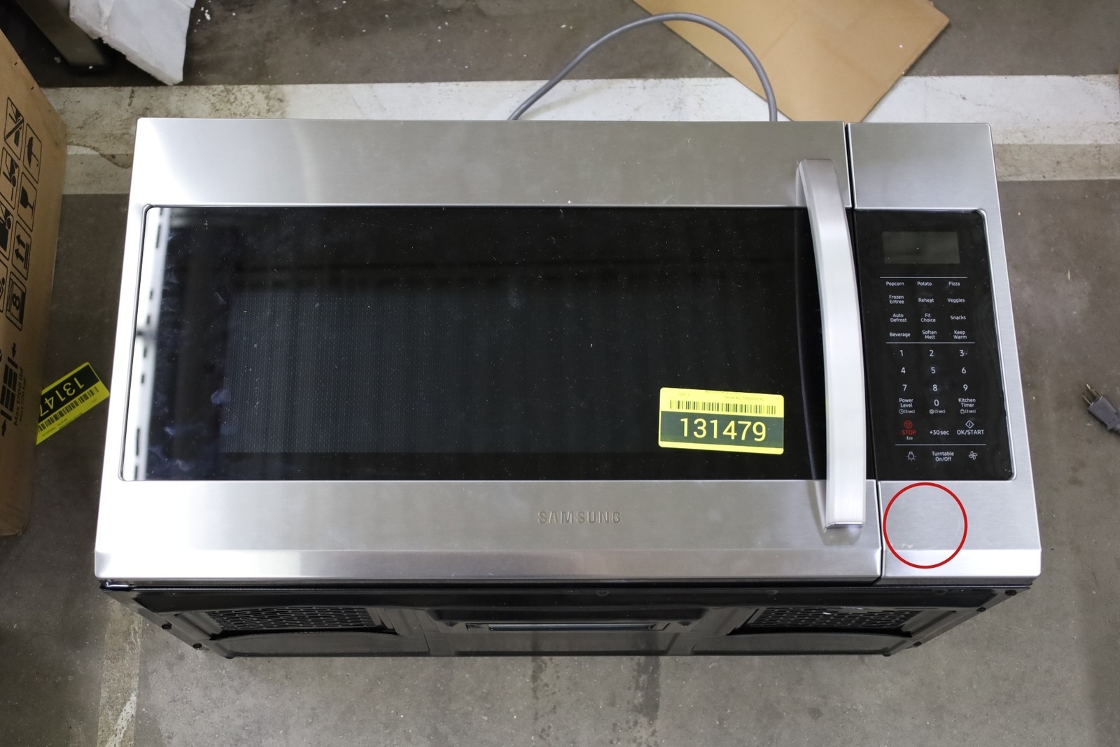 Whirlpool WMH31017HS 30" Stainless Steel OverTheRange Microwave NOB 131479 eBay