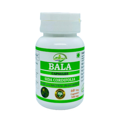 Bala (Sida Cordifolia) Kräuterkapseln für Energieschub & Unterstützung der Au...