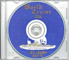 USS Lowry DD 770 1952 World Cruise Book on CD RARE