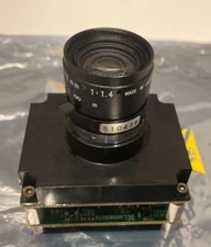 Lumenera LU070C 625 57097 Color Camera with Pentax H1214-M 12mm Lens VGA 640x480