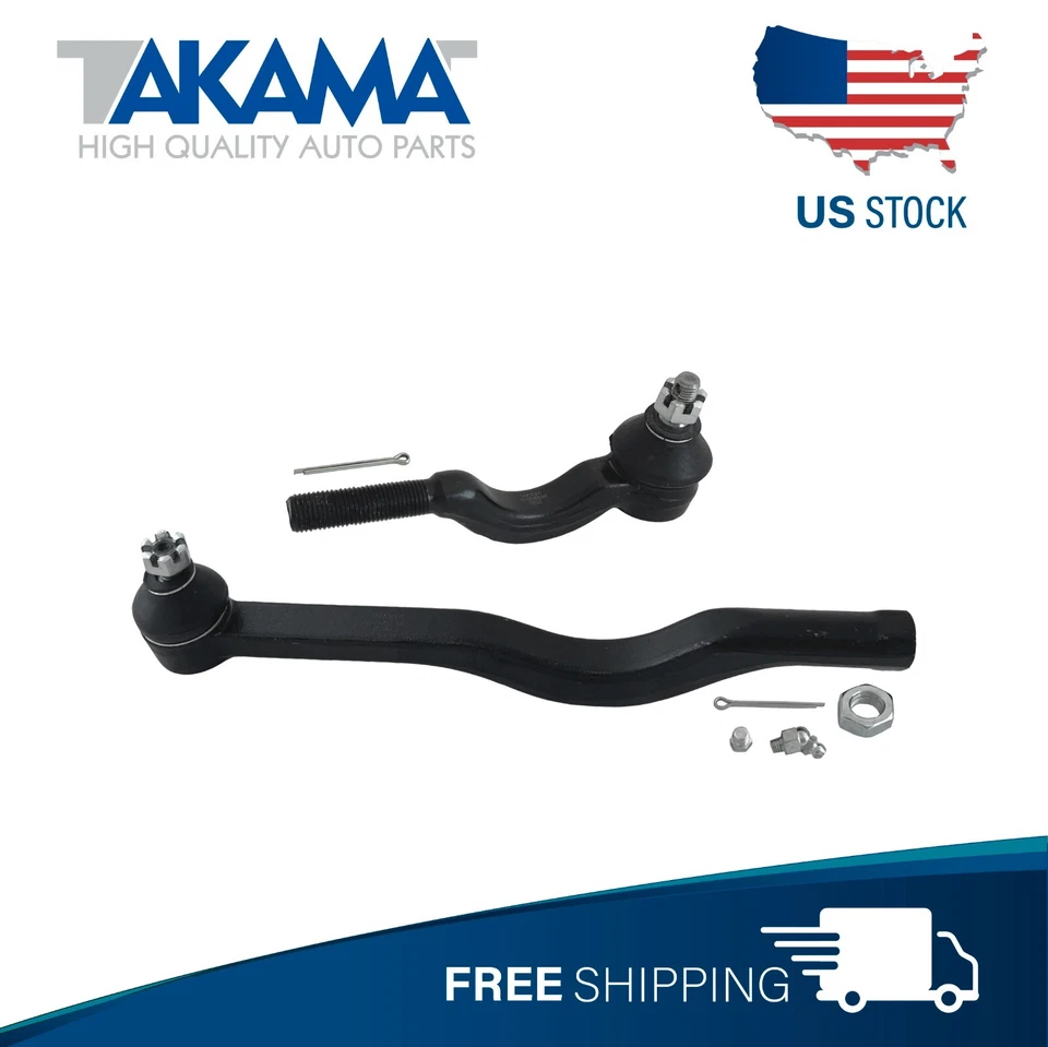 4pcs Inner & Outer Tie Rod Ends LH RH KIT for MIGHTY MAX D50 RAM 50 ARROW PICKUP - Image 3 of 4