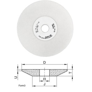 TYROLIT Schleifscheibe 150x4x32 Mm - Scharf Sa80l5vn-mod Für Kreissägen
