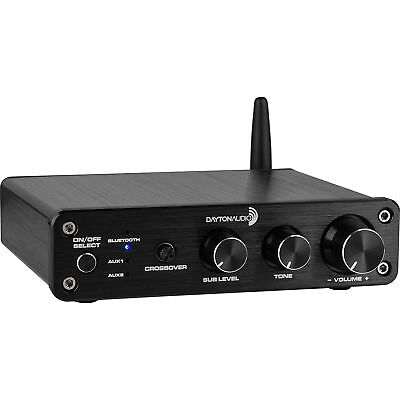 Dayton Audio DTA-2.1BT2 100W 2.1 Class D Bluetooth Amplifier with Sub