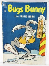 BUGS BUNNY: THE FRIGID HARE #347 * DellComics * 1951 10 Cents Vintage