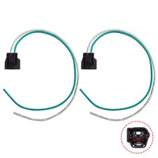 2X For 2005-2006 Jeep Wrangler TJ Fog Light Connector Pigtail Wire Harness Plug