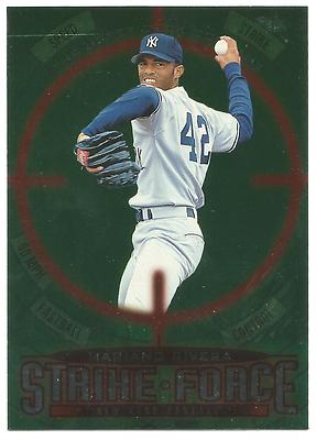 1996 UPPER DECK MARIANO RIVERA #69 STRIKE FORCE NEW YORK YANKEES HOF