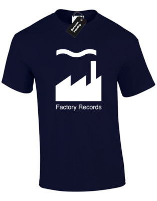 Factory Records HERREN T-SHIRT RETRO ACID HOUSE DRUM BASS DJ RAVE HOOLIGAN S-5XL