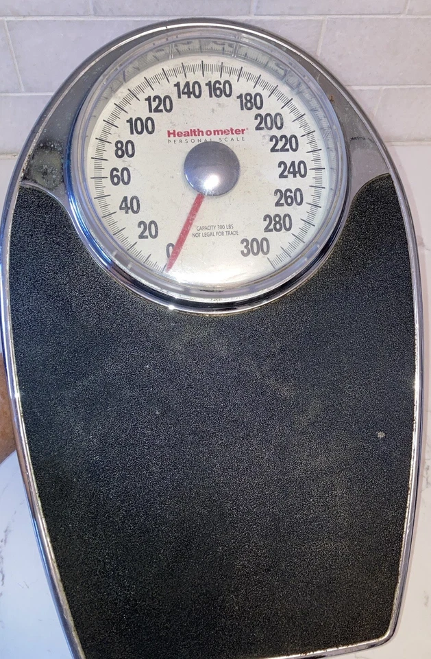 Medidor de Salud Vintage Escala Personal Modelo 147 - Burbuja Cromo Peso Hasta 300 Foto 3 de 4