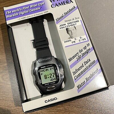 CASIO WQV-2-1 Wrist Camera Digital Watch Rare Vintage New In CASIO WQV-2-1 Wrist Camera Digital Watch Rare Vintage New In