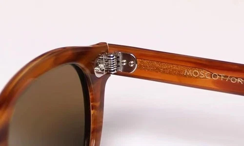 Moscot Lemtosh Sonnenbrille Damen Retro rundes Gestell braune Platte Sonnenbrille Herren - Bild 6 von 14