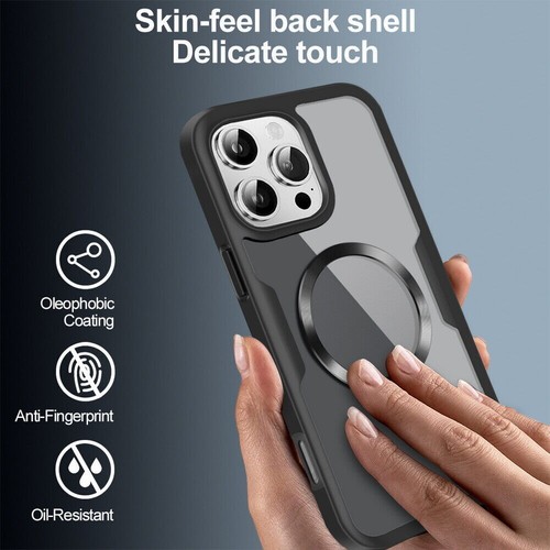 360 Front Back Screen Protector MagSafe Clear Case For iPhone 16 15 14 13 12 11 - Zdjęcie 13 z 60
