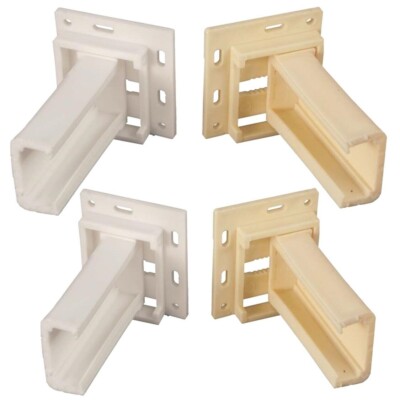 RV Designer H305, Large C-Shaped Drawer Slide Socket Set, 2 Sets Of 2