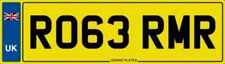 ROGER NUMBER PLATE ROGERS RO63 RMR CAR REG ROG NO ADDED FEES MR ROGERS ROGEY REG