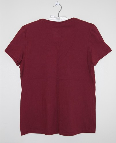 NWT Fanatics Women's Maroon NCAA Texas A&M UniversityV-Neck SS T-Shirt L - Picture 6 of 8