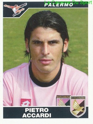 PIETRO ACCARDI ITALIEN US.PALERMO SELTENES UPDATE STICKER FUSSBALLSPIELER 2005 PANINI