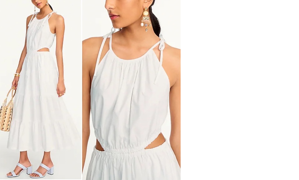 j crew white cotton dress J.Crew - The little white dress, summer's un-official uniform, made even  better in organic cotton. #jcrewalways - - Shop all our favorite dresses  here: https://jcrew.co/2HVJ9up
