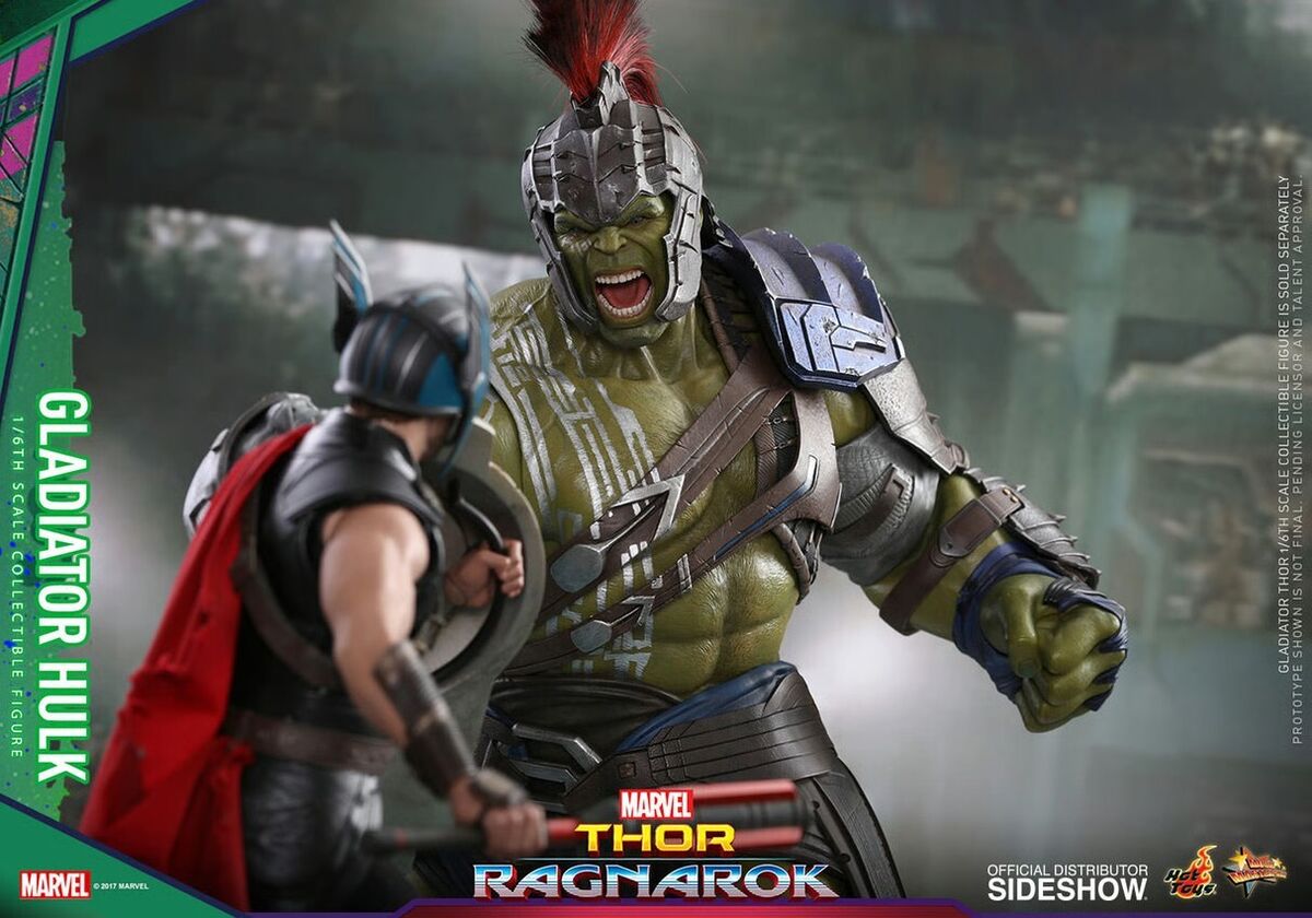 Thor Ragnarok - Hulk - Sideshow action figure