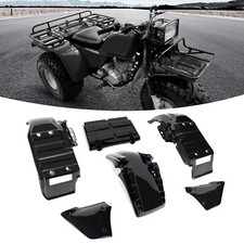 Black Complete Plastic Fender Kit For Honda Big Red ATC250ES ATC 250ES 1985-1987