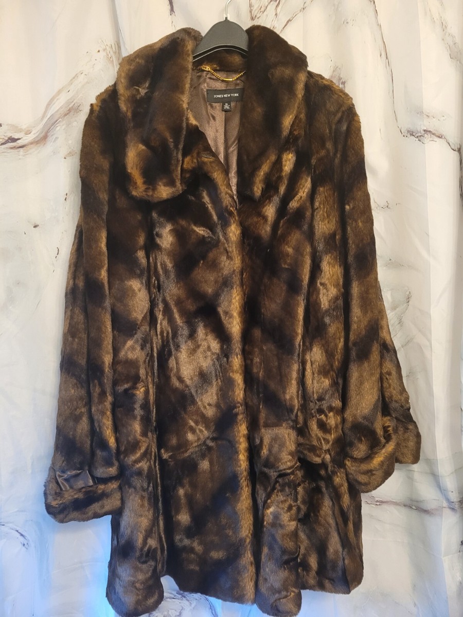 Fur Collar David Jones Faux Fur Faux Shearling Coat Witchery