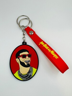 Llavero 3D de AA, Keychain de cantante 