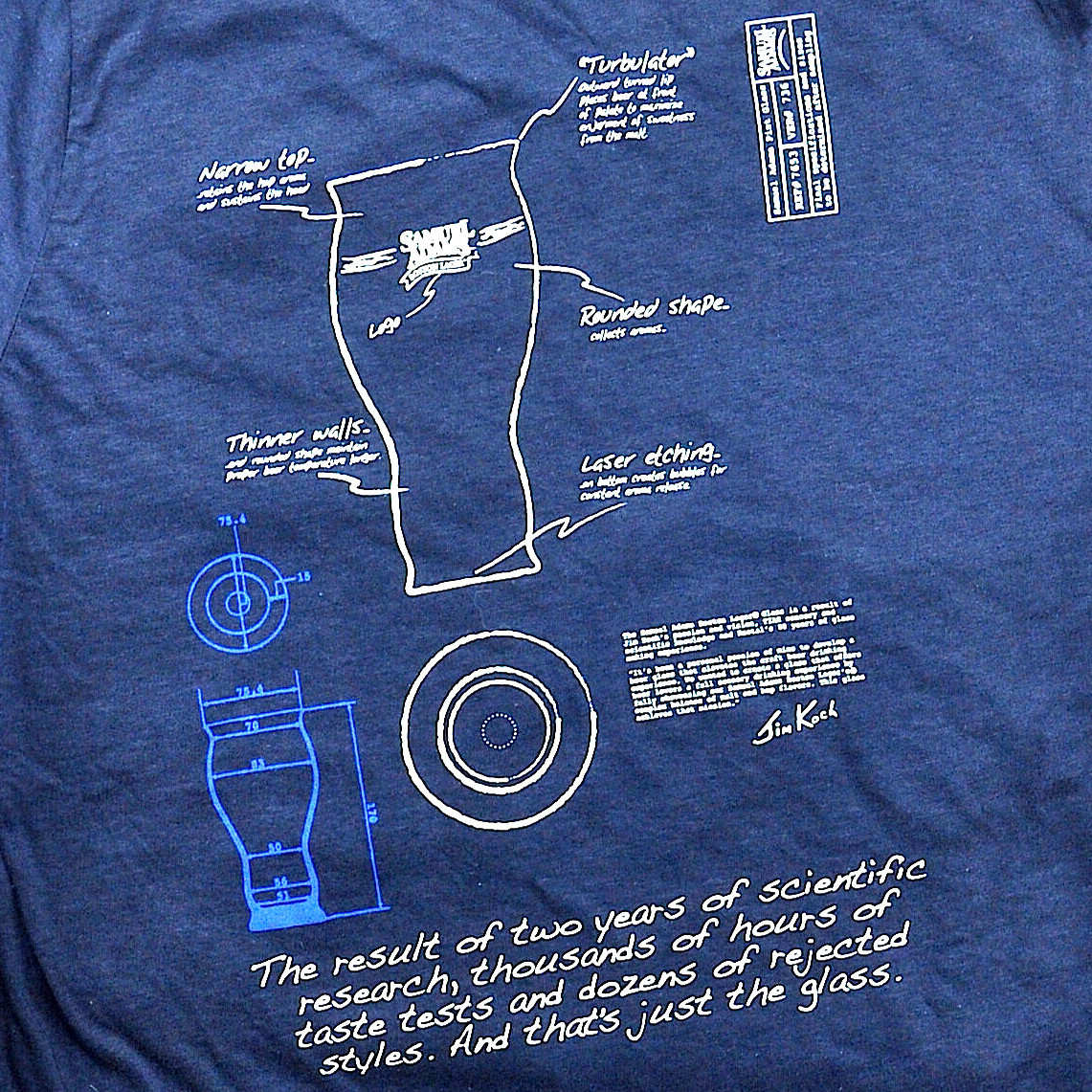 Samuel Sam Adams Beer 4 Engineered Pint Glass Lot 16+20 oz Fluted Perfect Pour