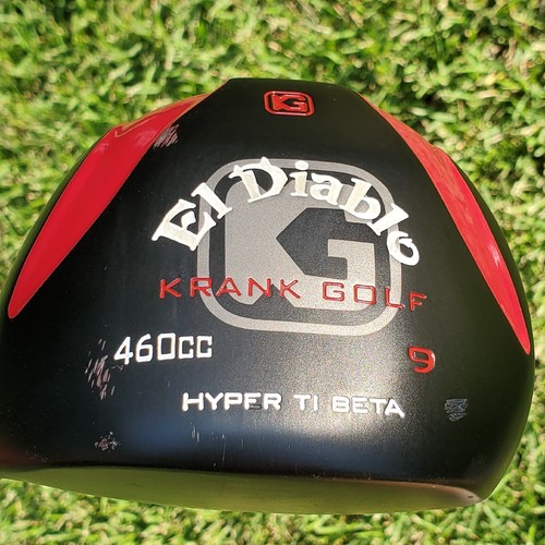 Krank Golf El Diablo 9* 460cc RH Driver Fujikura Diesel Tour S Flex
