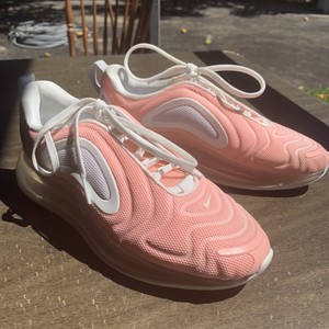 Women's Nike Air Max 720 Sportswear Shoes AR9293 603 Bleached Coral Summit  White | eBay
