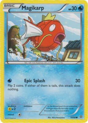 Magikarp - 19/98 - Common x1 - NM-Mint - XY Ancient Origins | eBay