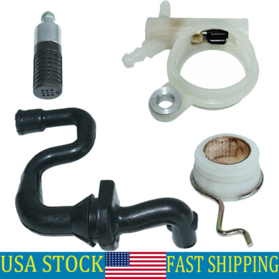 For Stihl Chainsaws MS231 MS251 MS231C MS251C Oil Pump Filter Worm Gear Hose Kit